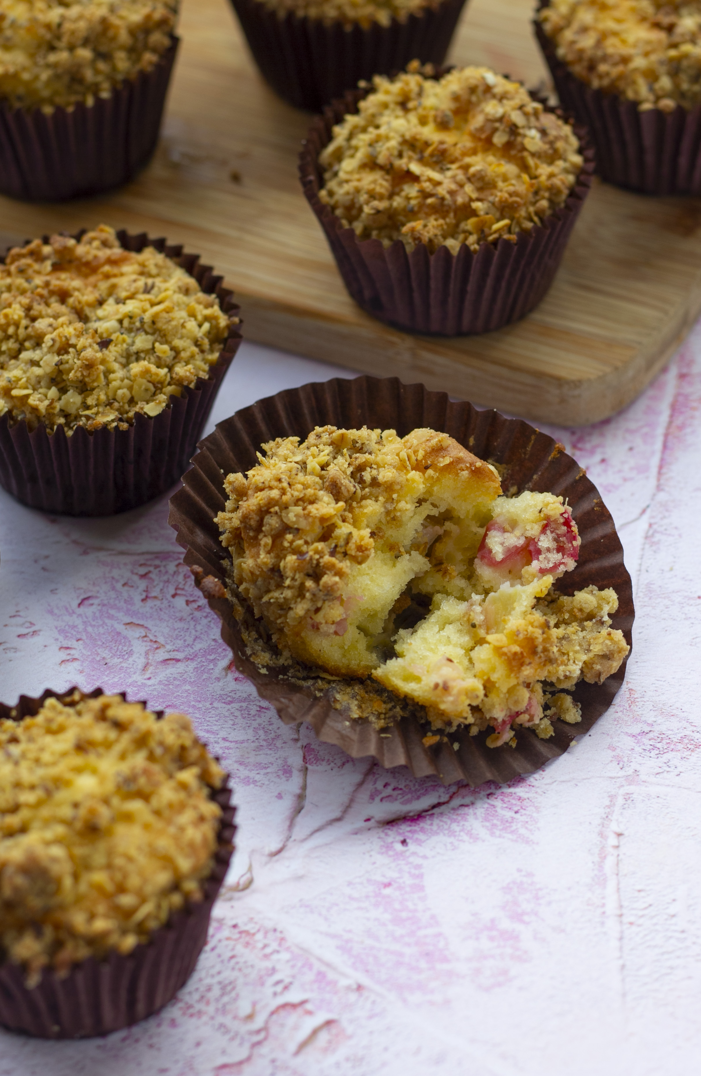RECIPE Gluten Free Rhubarb Crumble Muffins The Coeliac Sloth recipe-gluten-free-rhubarb-crumble-muffins-the-coeliac-sloth